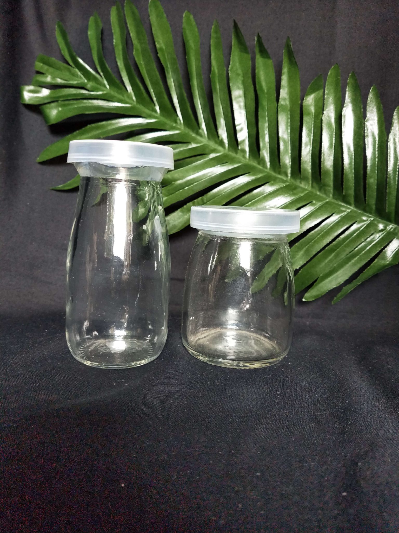 Jar Kaca 100ml PUDDING PENDEK – Rekondisi