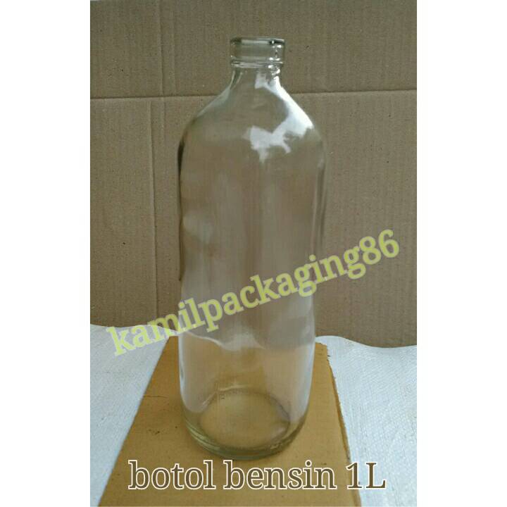  Jual  Botol  Kaca  Boles 1000ml Tutup Sumpel Kamil Botol 