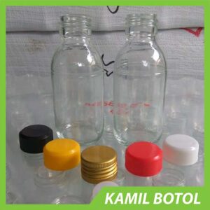 Jual Botol Kaca 100ml - BARU Murah. Distributor supplier botol kaca, botol beling, tutup botol, botol jar, botol parfum, botol asi BKA, toples ikan cupang, baru dan bekas atau rekondisi.