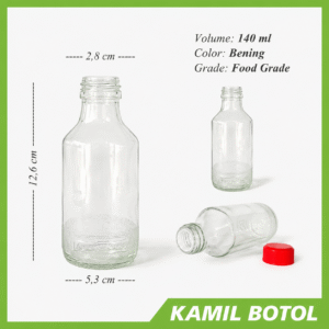 Botol Kaca 140ml UC1000 - Rekondisi