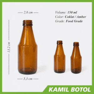 Botol Kaca 150ml KRATINGDAENG Rekondisi