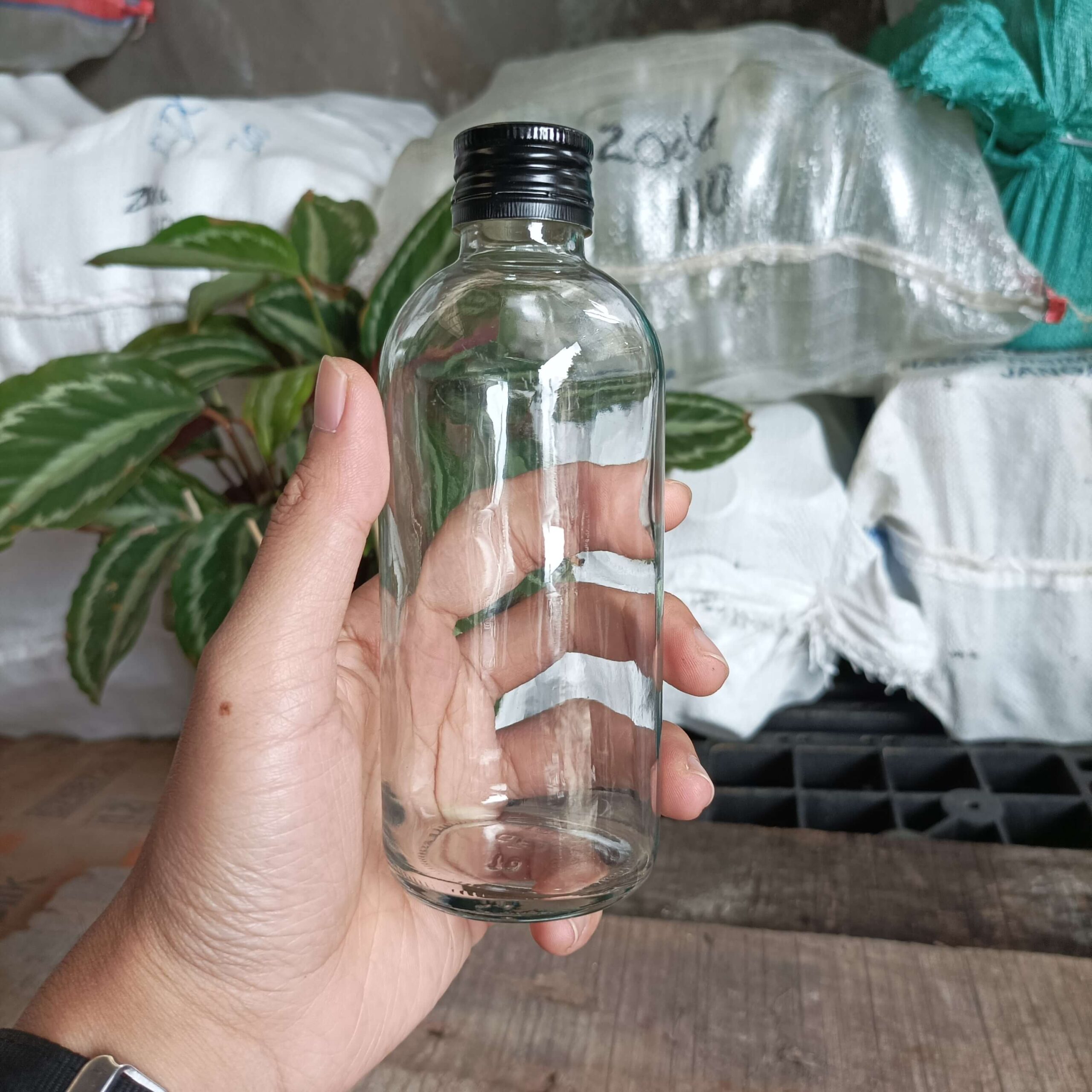 Botol Kaca 250ml LASERIN - Rekondisi - Gambar 2