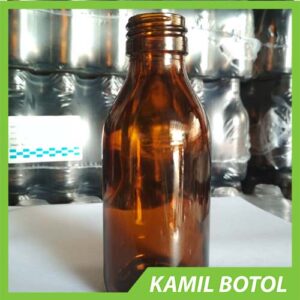 Jual Botol Kaca Coklat 125ml BODE - Rekondisi Murah. Distributor supplier botol kaca, botol beling, tutup botol, botol jar, botol parfum, botol asi BKA.