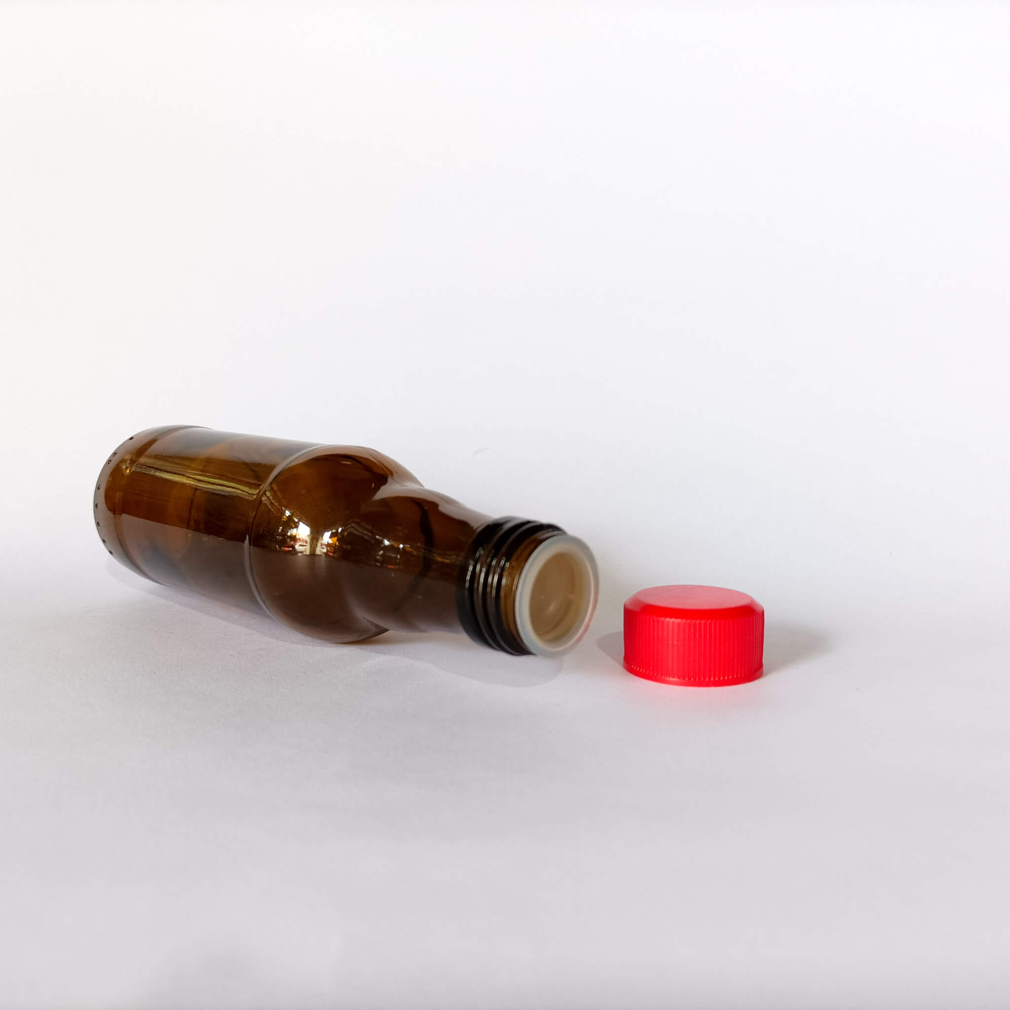 Botol Kaca Coklat 150ml PROMAN - Rekondisi - Gambar 9