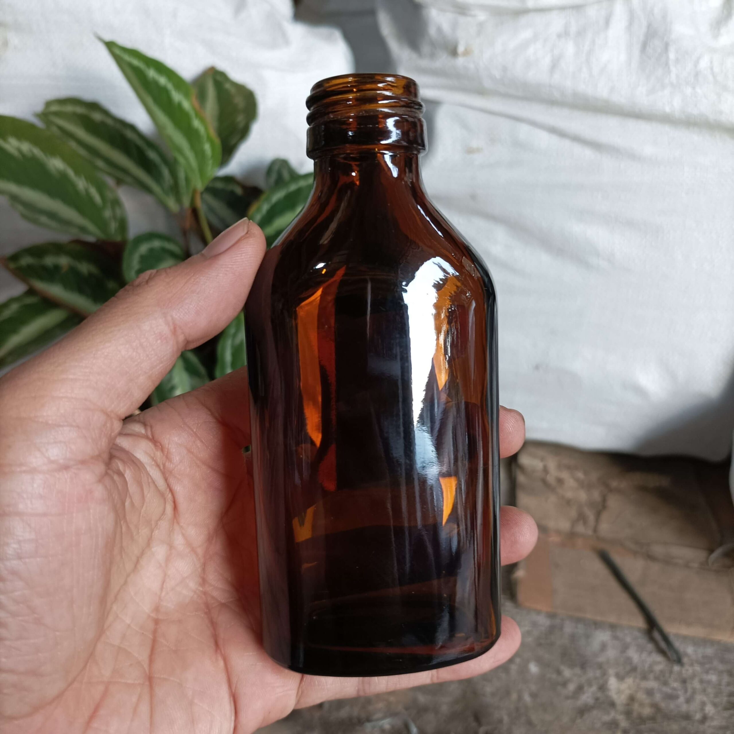 Botol Kaca Coklat Gepeng 100ml KOLDEX - Rekondisi - Gambar 8
