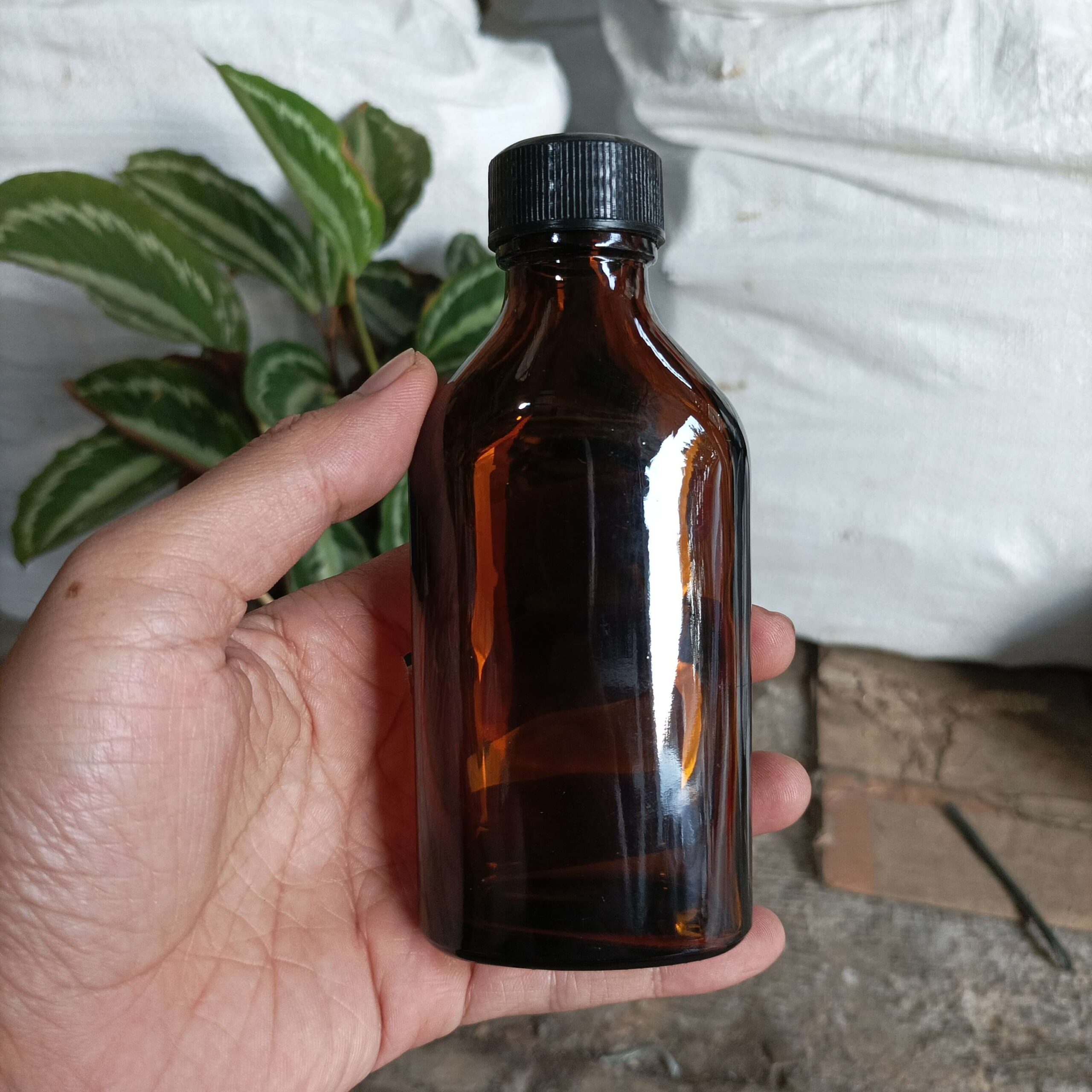 Botol Kaca Coklat Gepeng 100ml KOLDEX - Rekondisi - Gambar 6