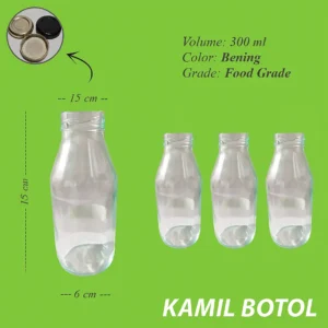 Botol Kaca 300ml JUICE – Rekondisi