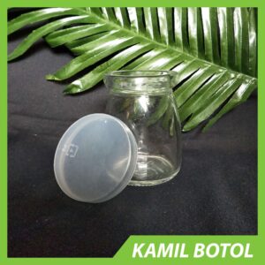 Jar Kaca 100ml PUDDING PENDEK - Rekondisi