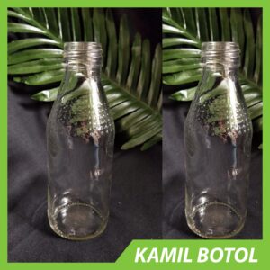 Botol Kaca 150ml HEMAVITON Rekondisi - Termasuk Tutup