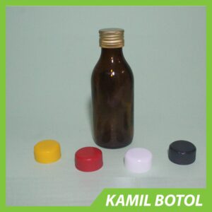 Botol Kaca Coklat 150ml BODE - Rekondisi