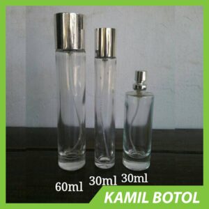 Botol Parfum Cassa 30ml Tinggi & Pendek