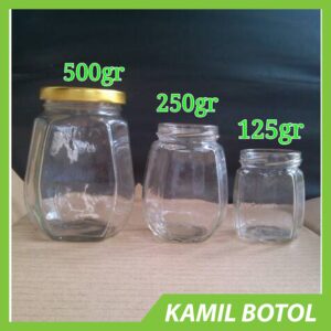Toples / Jar 500gr ASYIFA Rekondisi - Termasuk Tutup