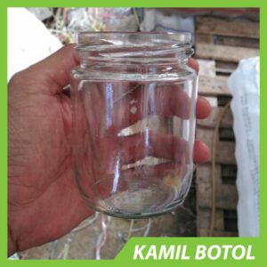 Toples Jar Kaca 250ml Untuk Kultur Jaringan