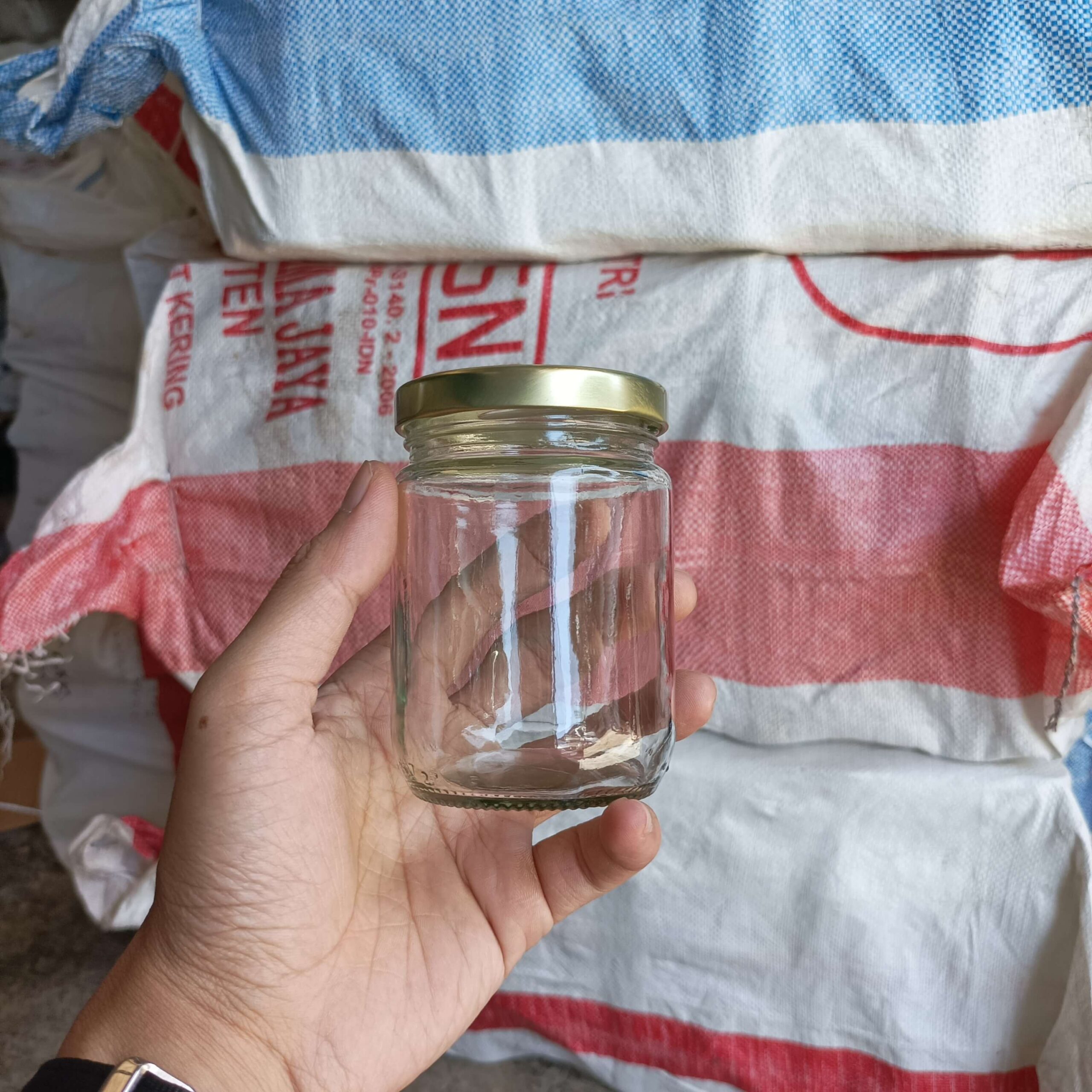 Toples Jar Kaca 250ml Untuk Kultur Jaringan Rekondisi - Gambar 3